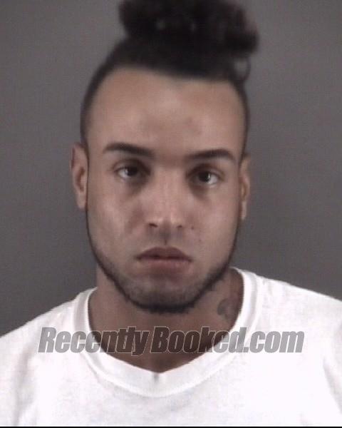 Booking photo from Forsyth County, North Carolina