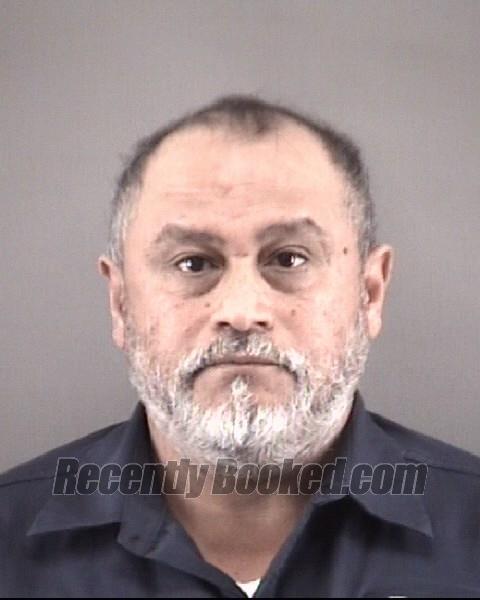 Booking photo from Forsyth County, North Carolina