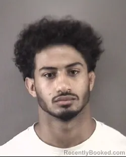 Mugshot of Abdulziz Ali Algalham booked in Forsyth County, North Carolina on July 9, 2026