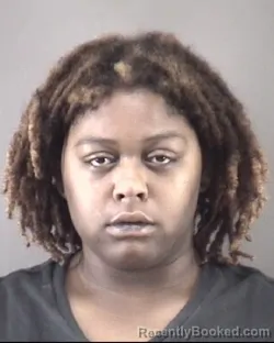 Mugshot of Ashanti Qynese Bone booked in Forsyth County, North Carolina on September 6, 2026