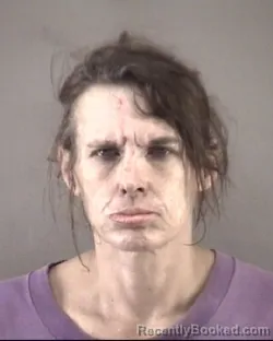 Mugshot of Angela Suzanne Barker booked in Forsyth County, North Carolina on September 3, 2026