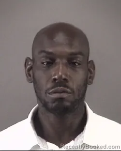 Mugshot of Antwan Jermaine Hairston booked in Forsyth County, North Carolina on August 31, 2026