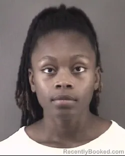 Mugshot of Ashanti Aaliyah Stewart booked in Forsyth County, North Carolina on August 27, 2026