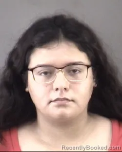 Mugshot of ANGELICA URIOSTEGUIVALENZUELA booked in Forsyth County, North Carolina on July 22, 2026