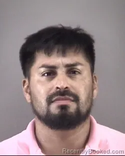 Mugshot of Christian Eduardo Jimenezhernandez booked in Forsyth County, North Carolina on September 12, 2026
