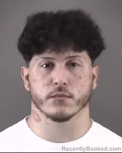 Mugshot of Christofer Murillobeltran booked in Forsyth County, North Carolina on August 26, 2026