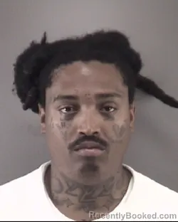 Mugshot of CARLOS ANTHONY SLADE booked in Forsyth County, North Carolina on June 6, 2026