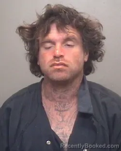 Mugshot of Chad Alleen Slayton booked in Forsyth County, North Carolina on July 16, 2026