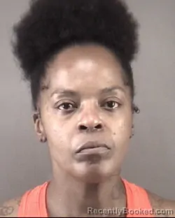 Mugshot of CIERA SHONTEE SHELTON booked in Forsyth County, North Carolina on July 23, 2026