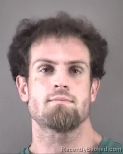 Mugshot of Chad David Yontz booked in Forsyth County, North Carolina on July 13, 2026