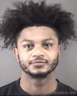 Mugshot of Davon Antonio Coleman booked in Forsyth County, North Carolina on September 13, 2026