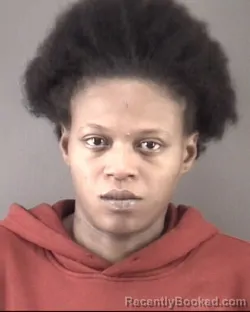 Mugshot of Denajia Monique Douthit booked in Forsyth County, North Carolina on September 6, 2026