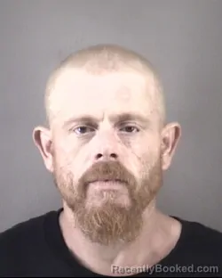 Mugshot of Daniel Lee Harville booked in Forsyth County, North Carolina on July 8, 2026