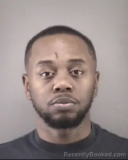 Mugshot of DERRICK DEMOND WALLACE booked in Forsyth County, North Carolina on May 4, 2026