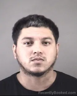 Mugshot of Edgar Enrique Arriaza booked in Forsyth County, North Carolina on September 19, 2026