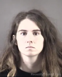 Mugshot of Erin Rae Merrill booked in Forsyth County, North Carolina on July 14, 2026
