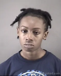 Mugshot of Genesis Lashontae Green booked in Forsyth County, North Carolina on July 14, 2026