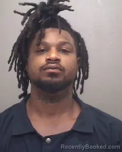 Mugshot of Isiah Jeremiah Garrett booked in Forsyth County, North Carolina on July 10, 2026