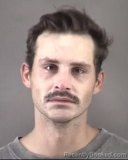 Mugshot of Jeffrey Alexander Cox booked in Forsyth County, North Carolina on August 31, 2026