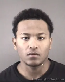 Booking photo from Forsyth County, North Carolina