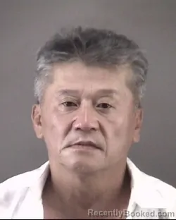 Mugshot of JOSEPH H HOANG booked in Forsyth County, North Carolina on August 2, 2026