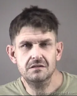 Mugshot of Joseph Patrick Harvey booked in Forsyth County, North Carolina on July 14, 2026