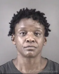 Mugshot of Jasmine Roshelle Jones booked in Forsyth County, North Carolina on July 16, 2026