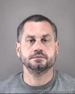 Mugshot of John Andreas Kazakos booked in Forsyth County, North Carolina on September 19, 2026