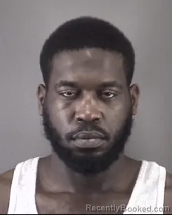 Mugshot of Jahilil Jashawn Murphy booked in Forsyth County, North Carolina on July 11, 2026