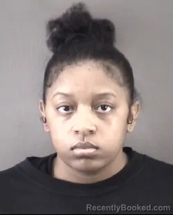 Mugshot of JALAYSIA AMARI PIERCE booked in Forsyth County, North Carolina on May 3, 2026