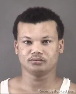 Mugshot of Korey Emmanuel Banks booked in Forsyth County, North Carolina on September 19, 2026