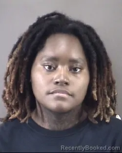 Mugshot of KEYARE SHANTE BLACK booked in Forsyth County, North Carolina on June 19, 2026