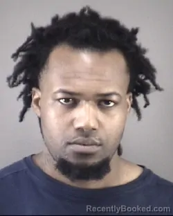 Mugshot of KIANDRE LATRELL CARR booked in Forsyth County, North Carolina on July 30, 2026