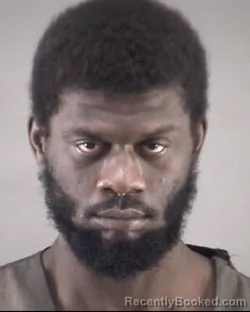 Mugshot of Khyri Dejon Hobson booked in Forsyth County, North Carolina on September 14, 2026