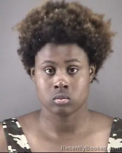 Mugshot of MALIYAH DASHANAY BROADWAY booked in Forsyth County, North Carolina on July 22, 2026