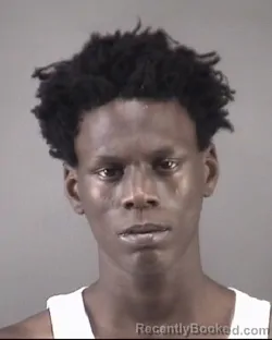Mugshot of Nacorian Carmelo Carter booked in Forsyth County, North Carolina on September 8, 2026