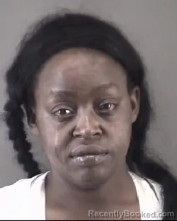 Mugshot of NATASHA DESHELLE MOCK booked in Forsyth County, North Carolina on July 19, 2026