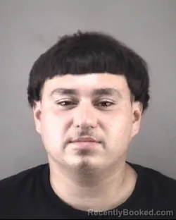 Mugshot of OMAR ANTONIO FERMEN booked in Forsyth County, North Carolina on June 9, 2026
