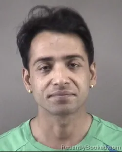 Mugshot of Prakash Bhandari booked in Forsyth County, North Carolina on September 1, 2026
