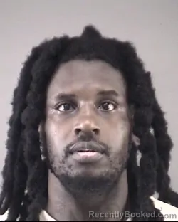 Mugshot of Quentin Marquise Thompson booked in Forsyth County, North Carolina on September 5, 2026