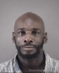 Mugshot of Reginald Lamont Jackson booked in Forsyth County, North Carolina on September 10, 2026