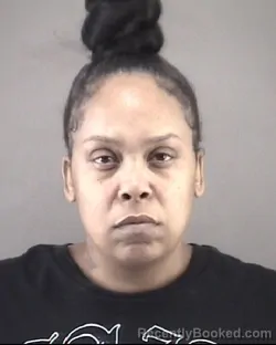 Mugshot of Shameka Davonne Gadberry booked in Forsyth County, North Carolina on August 26, 2026