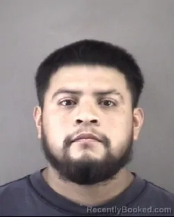 Mugshot of Sesar Sosa Jimenezaguilar booked in Forsyth County, North Carolina on August 26, 2026