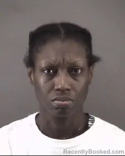 Mugshot of SHAKIYLA BRIANNA MYERS booked in Forsyth County, North Carolina on May 21, 2026