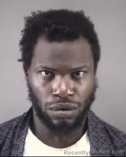 Mugshot of Trent Jermaine Briggs booked in Forsyth County, North Carolina on July 11, 2026