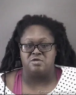 Mugshot of Tasha Marie Joyner booked in Forsyth County, North Carolina on September 13, 2026