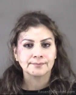 Mugshot of VANESSA CASTILLO MENDOSA booked in Forsyth County, North Carolina on May 24, 2026