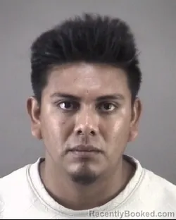 Mugshot of Yonatan Eliseo Delgadonunez booked in Forsyth County, North Carolina on September 5, 2026