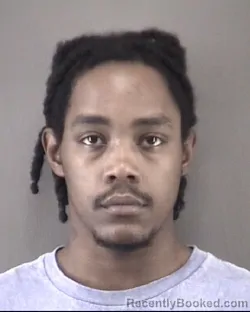 Mugshot of Zion Jabraeichaleik Jones booked in Forsyth County, North Carolina on August 28, 2026