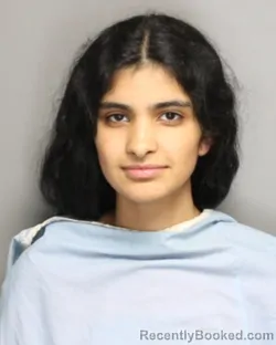 Mugshot of Naavya Chhikara booked in Champaign County, Illinois on October 20, 2026